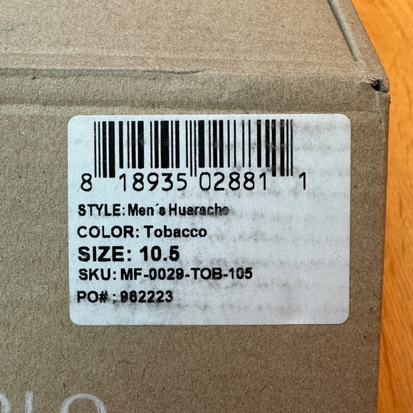 Nisolo Tobacco Brown Huaraches with Woven Leather Design - Picture 10 of 12